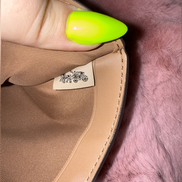 Signature Canvas Coach Wallet - Picture 4 of 6